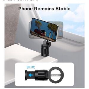 Omoton TP01 Magnetic Travel Phone Holder Magsafe Airplane Mount
